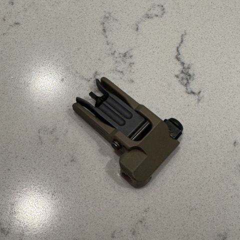 Kac front site taupe