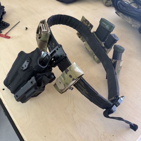 Haley D3 Belt MC Black Sz XL