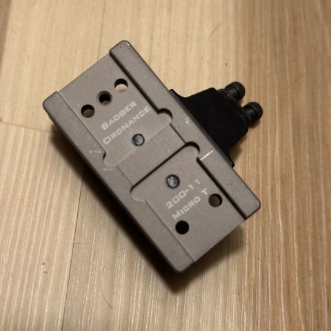 Badger Ordnance 45* t1 offset 