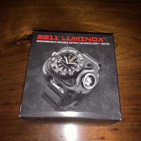 Surefire 2211 Luminox watch