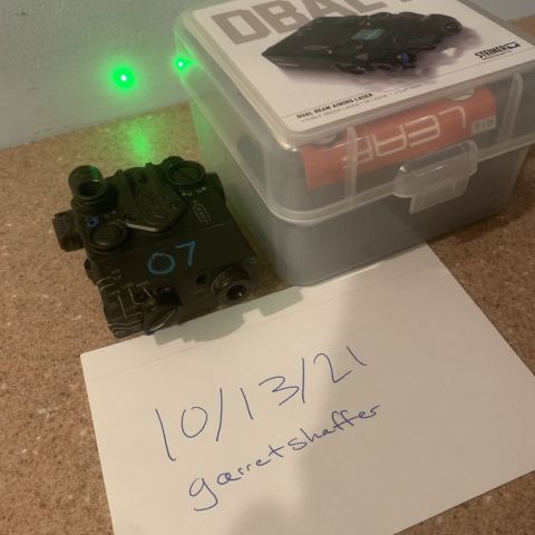 Steiner DBAL-i2//green vis & Railscales LEAF