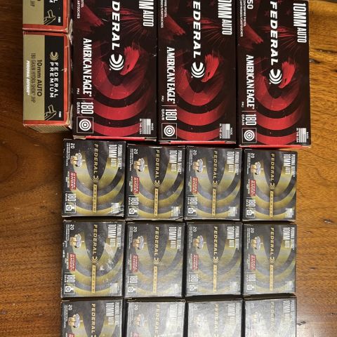 430rds of Federal 10mm auto. Would like to sell as a whole lot. 