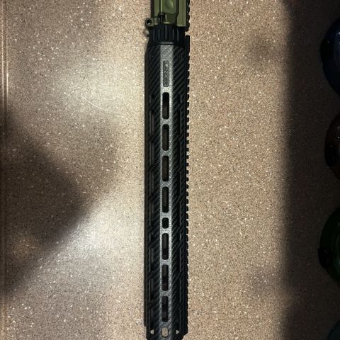 Lancer carbon 15” hand guard