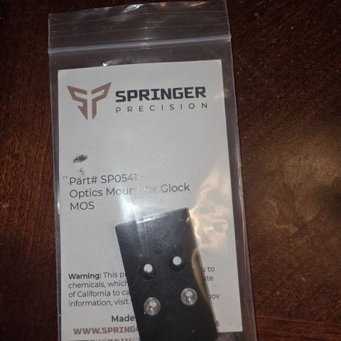 Glock adapter plate