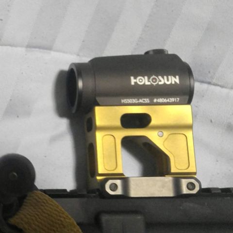 Unity Tactical Fast Micro Mount FDE + Holosun HS503G ACSS 