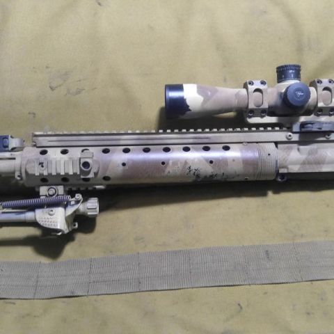 Complete PRI MK12 Upper(SOLD) + Haris 6-9 Bipod(SOLD) + Trijicon Credo 2-10 MRAD FFP (w/ADM mount) (SCOPE AND MOUNT ARE PENDING)
