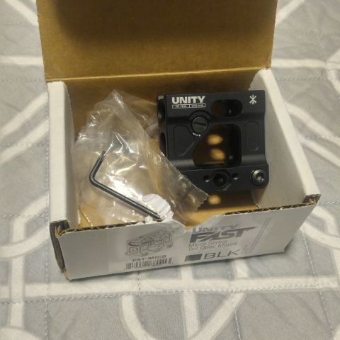 Unity Tactical Fast Micro Mount Blk (LNIB) (SOLD)