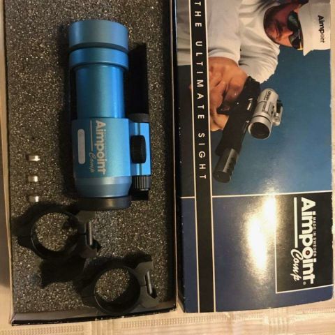 Aimpoint Comp (ORIGINAL AIMPOINT COMP NON M) in blue 1994 DOM 