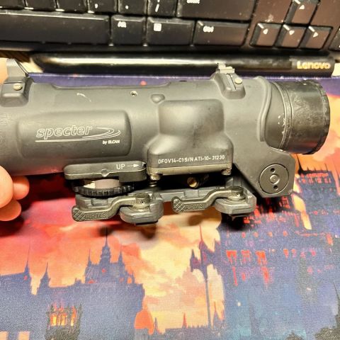 WTS/WTT ELCAN Specter DR 1-4x 5.56 reticle