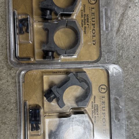 Leupold Mark 4 Med 30mm Rings 
