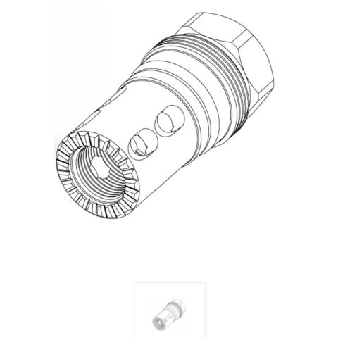 ISO Plan B FNC muzzle device.