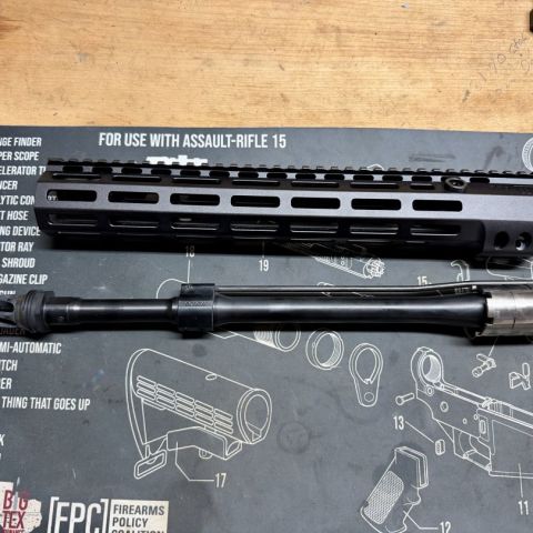Solgw 13.7 barrel and l89 rail