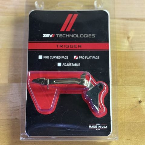 ZEV PRO FLAT FACE TRIGGER BAR 