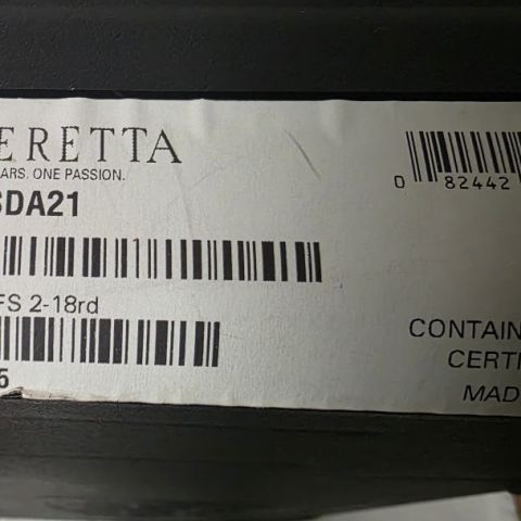 Beretta 92x with RMR