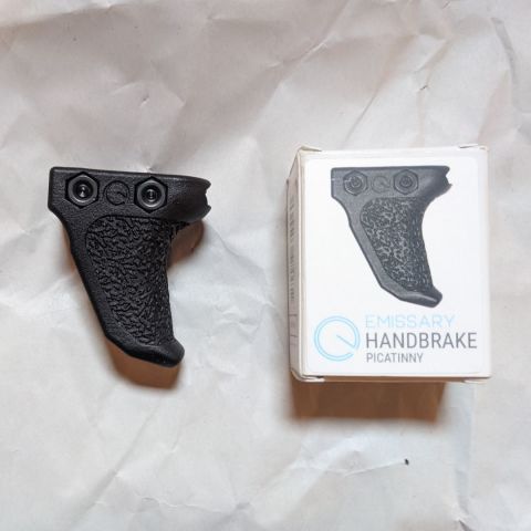 Emissary Handbrake Picatinny - LNIB - INSTALLED, REMOVED, STORED