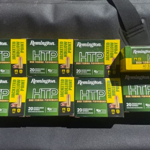 160rds .40S&W 155gr JHP