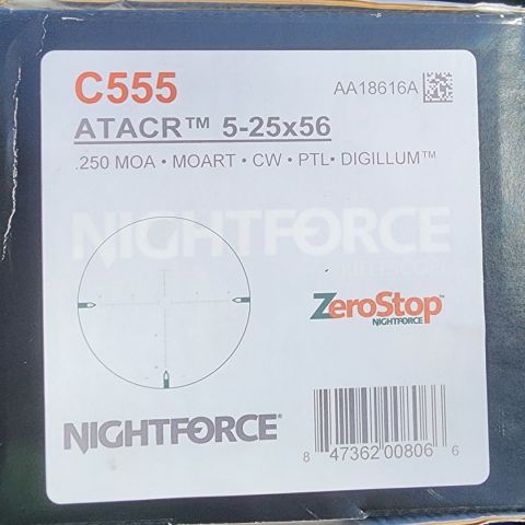 Nightforce ATACR 5-25 MOAR-T