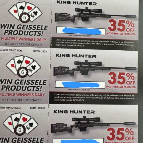 35% Geissele Coupon