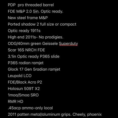 Thing I’m looking to trade for