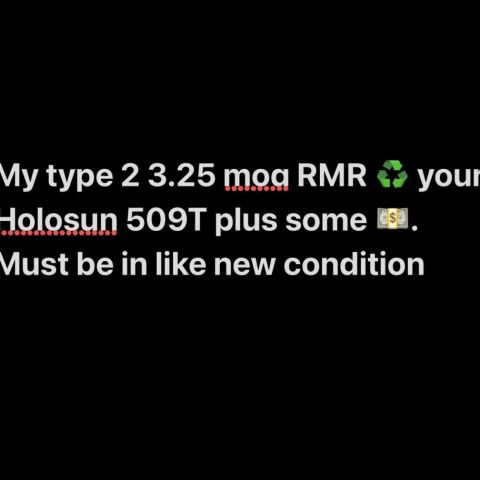 Rmr for 509t
