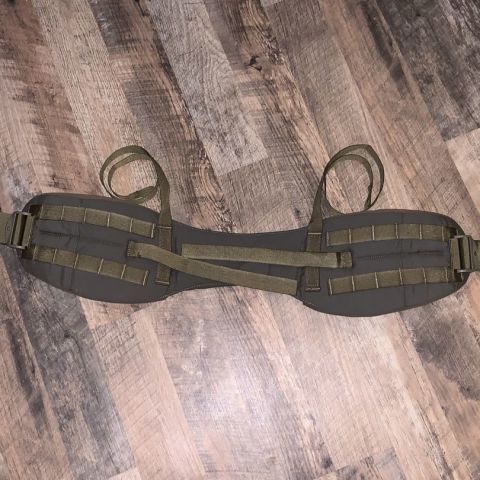 New Small Kifaru Ranger Green Duplex Belt. The webbing is Coyote. Fits 31”-34” waist. $65 shipped 