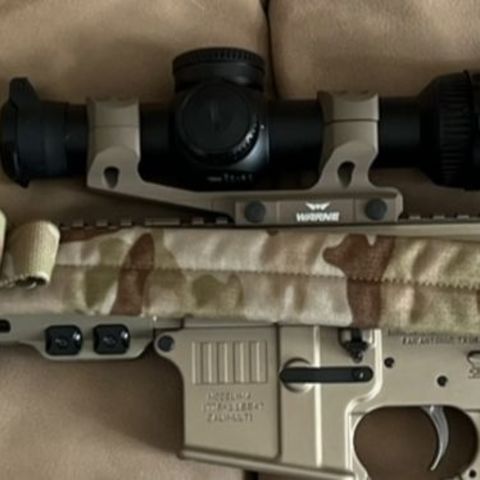 Strike Eagle 1-8 FFP w/Warne