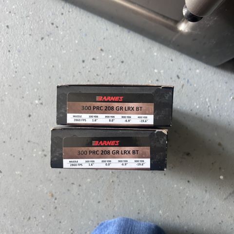 300 PRC ammo