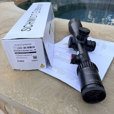 Schmidt and Bender PMii 3-27 