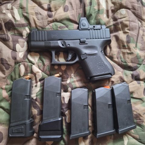 Gen 5 Glock 26 milled with RMR