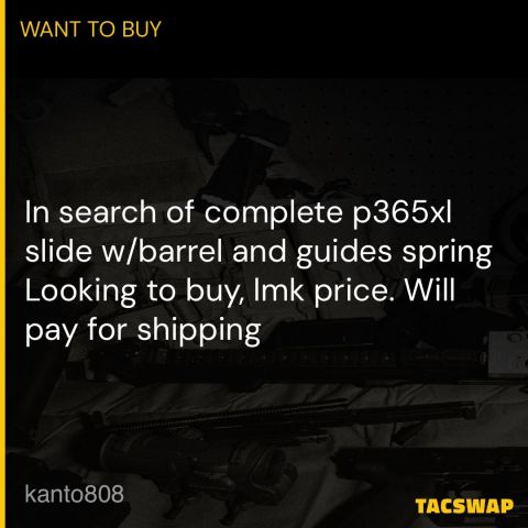 ISO P365XL complete slide