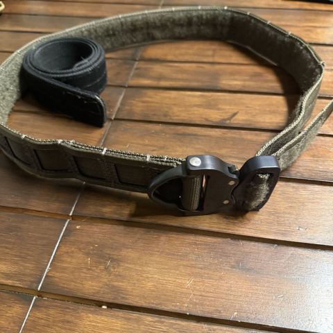 SOLD GBRS belt MAS GREY, SM