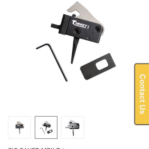 AR trigger / Sig MPX Timney