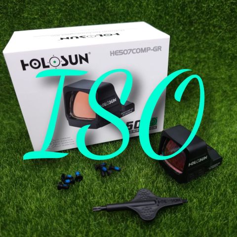 ISO: Holosun Green dots:HE507Comp-GR, EPS-MRS-GR, SCS-Carry, SCS-320.