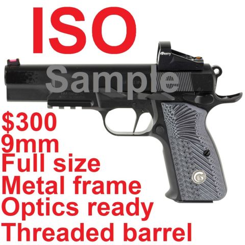 ISO: beginner range pistol