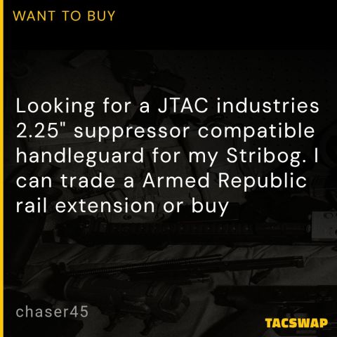 JTAC Stribog 2.25" handleguard