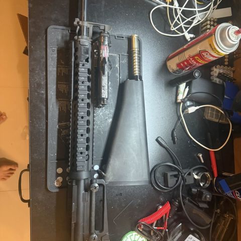 M16A4 upper w/PEQ 2 with stock