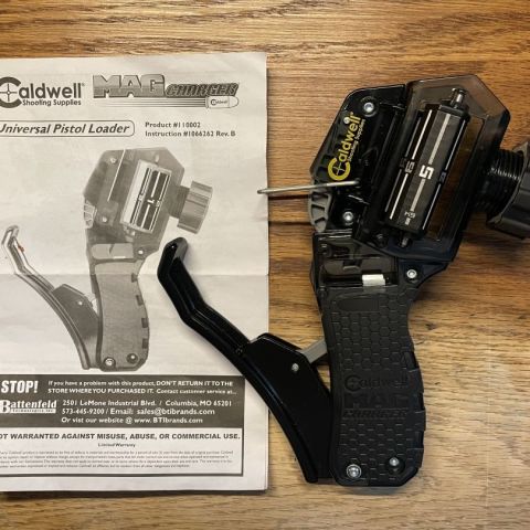 *New* Caldwell Universal Pistol Magazine Loader