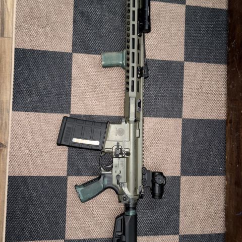 SIG 716i Distressed OD Green