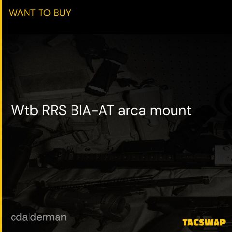 RRS BIA-AT arca mount 