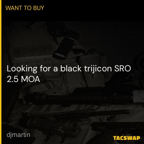 WRB Trijicon SRO 2.5 MOA