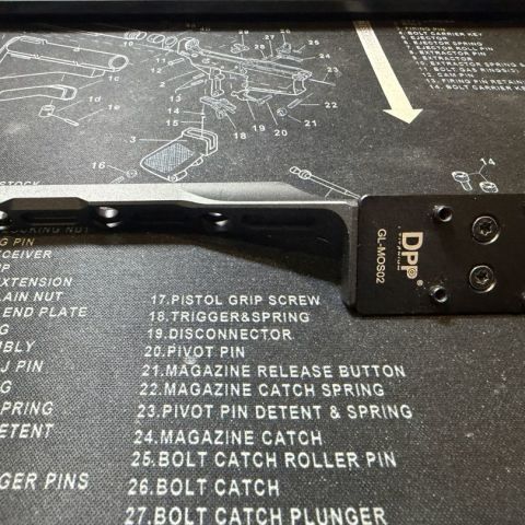 PA SLx Offest Mount + Plate