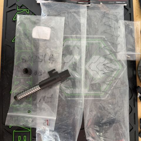 FN OEM 5.7 barrel and mag ext.