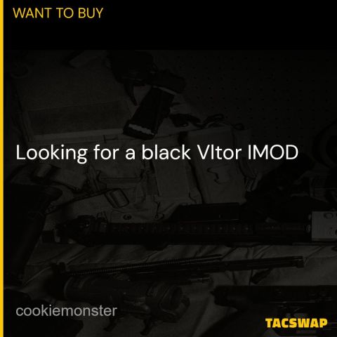 WTB: Black Vltor IMOD Stock