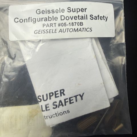 Geissle convertible safety