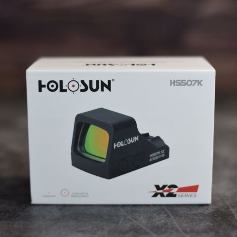 NIB Holosun 507k 2MOA Red Dot