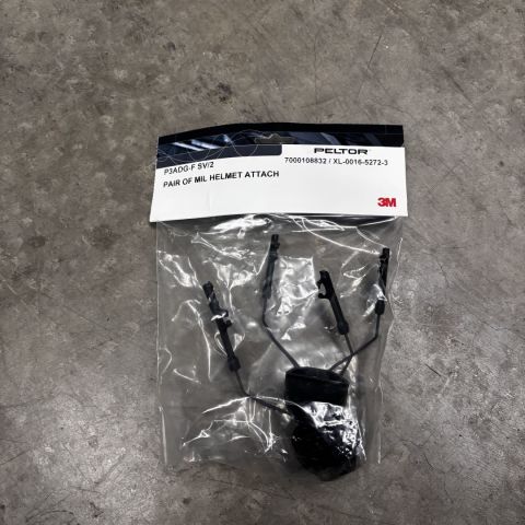 Peltor Comtac helmet mounts