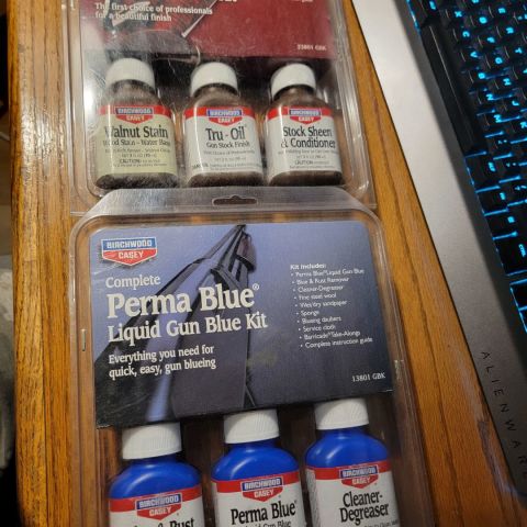 Gun Stock and Blueing Kit