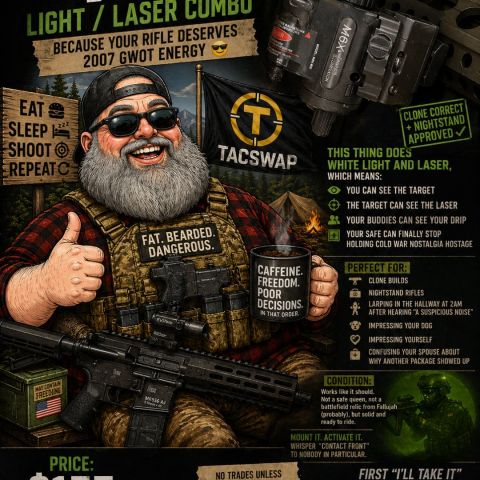 M6X Green laser what what! 