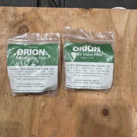 Orion Night Vision Filters 