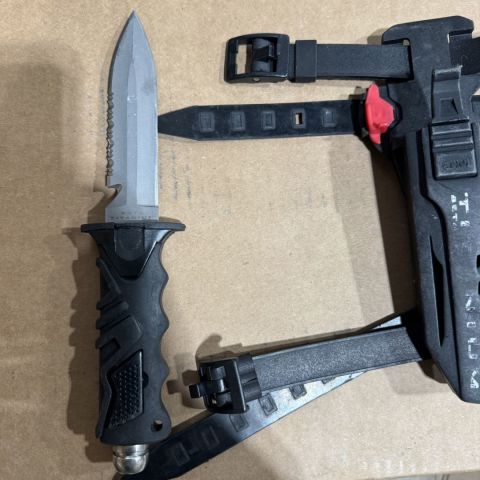 Titanium Dive Knife